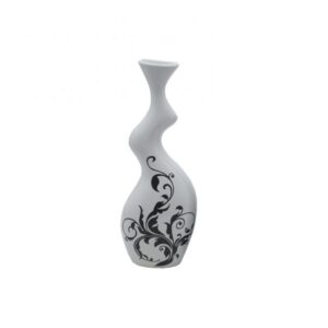 White Wave Vase