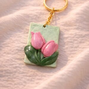 Tulip Keychain