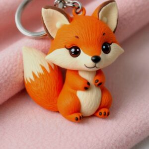 Clay Keychain Handmade